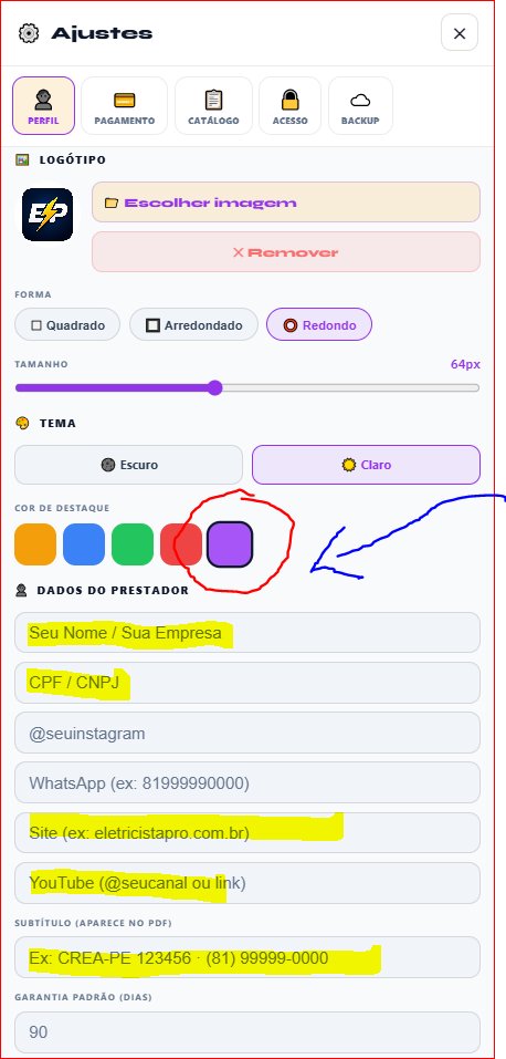 Perfil & Configurações